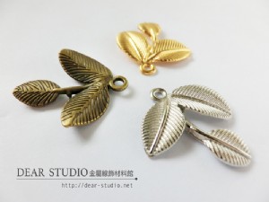 23*31mm合金三葉-5入